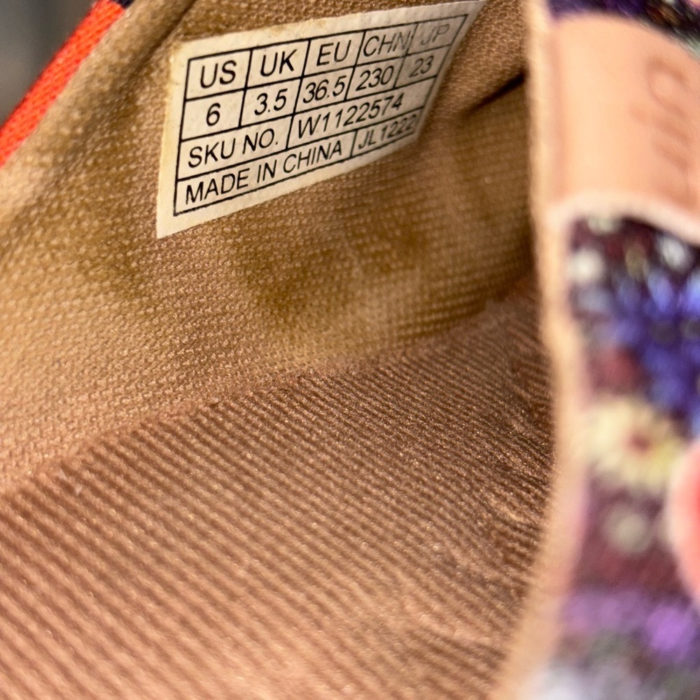 UIN Women's Blossom Slip On Shoes Colorful Comfortable Lightweight Sneakers - Picture 10 of 10